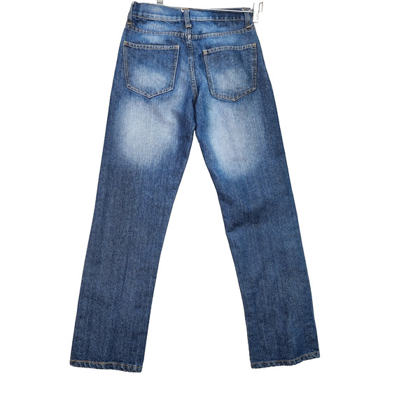 Lee Dungarees Women Jeans 26x28 Relaxed Bootcut Western Cowboy Style Faded Denim - Picture 3 of 10